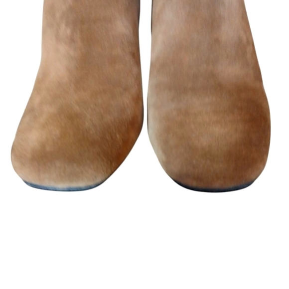 Gentle Souls Brown Suede Ankle Boots Women's Brown Booties size 7 - Picture 3 of 12